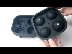 MHC Flexível de libertação fácil de silicone frigorífico bandeja para bolos frigorífico seguro molde multiuso