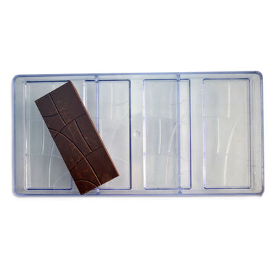 comprar o quadrado feito sob encomenda dos moldes do chocolate da cozinha 3D dá forma ao molde do silicone da barra de chocolate do bolo online manufacture