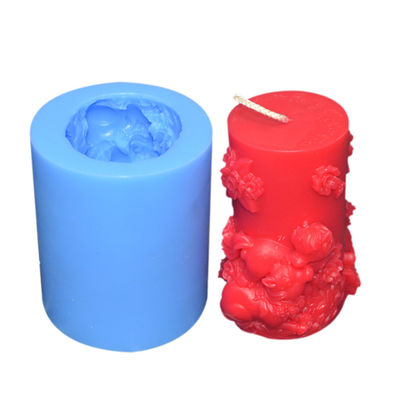 comprar Moldes descartáveis sustentáveis personalizados da vela 3D do molde da vela do silicone online manufacture