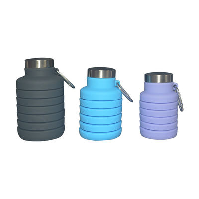comprar Garrafas de água dobráveis amigáveis armazenadas da garrafa de água 500ml Eco do silicone online manufacture