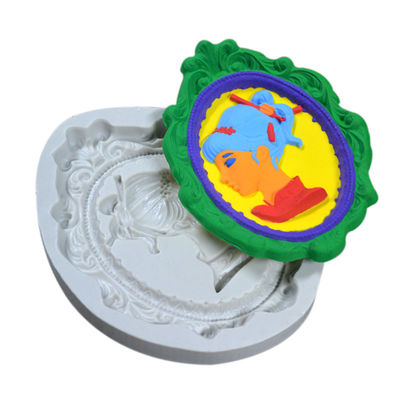comprar O cozimento profissional do silicone do OEM molda a mulher do fundente de Para dada forma online manufacture