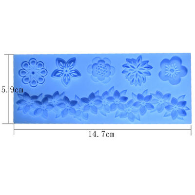 comprar Moldes descartáveis da flor dos utensílios do cozimento do silicone do produto comestível para os bolos que decoram online manufacture
