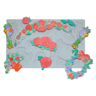 comprar Molde de cozimento Mat Non Stick Customized do fundente dos utensílios do silicone do agregado familiar online manufacture