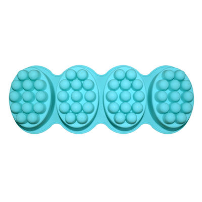 comprar O sabão amigável feito a mão do silicone de 4 cavidades de Diy Eco molda personalizado online manufacture