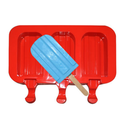 comprar Os moldes do PNF do gelo do silicone do OEM/ODM armazenaram moldes feitos sob encomenda do picolé online manufacture