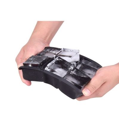 comprar as bandejas do cubo de gelo do silicone do quadrado 3D colam não 15.5*11*5cm personalizado online manufacture
