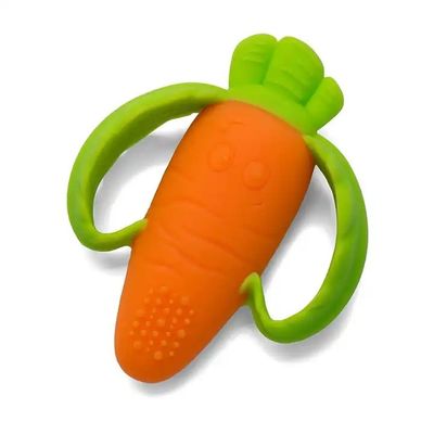 comprar O bebê Teether do silicone de MHC, silicone das crianças da cenoura brinca feito sob encomenda online manufacture