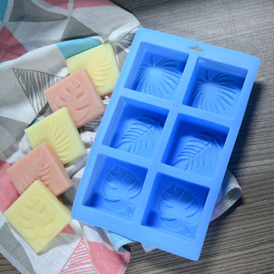 comprar MHC Molde de sabão em silicone em forma de folha Molde de fabricação de sabão à mão Molde de sabão online manufacture