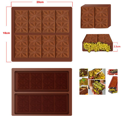 comprar MHC Custom Deep Small Dubai Chocolate Silicone Mold, Dubai Chocolate Bar Silicone Mold online manufacture