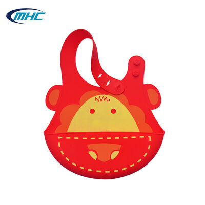comprar Babadores de Silicone Impermeáveis para Bebê, Babadores de Silicone Fofos para Bebê, Fábrica de Babadores de Silicone para Bebê, Babadores de Algodão e Silicone para Bebê com Botões online manufacture