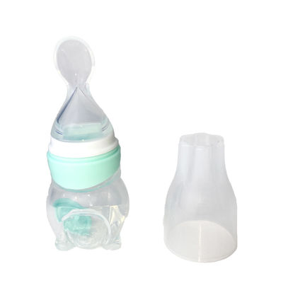 Alimentação grande do bebê de garrafa de Teether do bebê livre reusável portátil do silicone de BPA