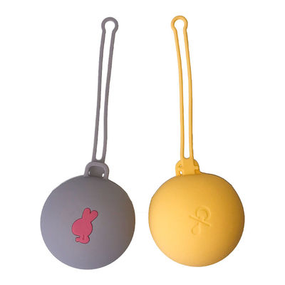 Suporte livre deixando cair do grampo da chupeta do bebê de Bpa do recipiente da chupeta do bebê de Teether do bebê do silicone anti