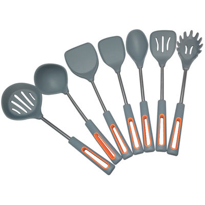 O utensílio de cozimento personalizado de Kitchenaid da espátula do silicone ajustou 8 partes de Eco amigáveis