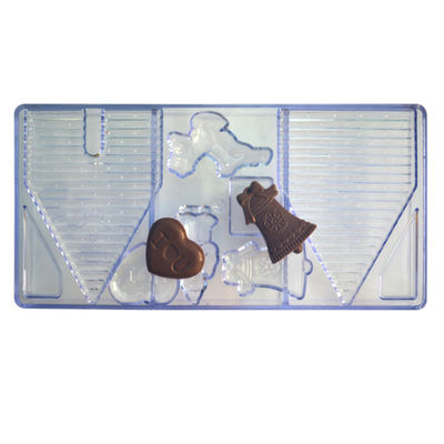 O chocolate feito sob encomenda da forma do coração do ODM molda o produto comestível do silicone sustentável