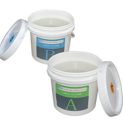 Borracha de silicone líquida transparente do produto comestível para o molde que faz o OEM