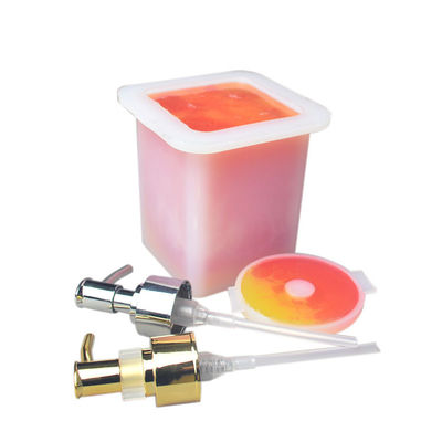 A garrafa elástica a resina de cola Epoxy dada forma do silicone molda o costume para a decoração da casa