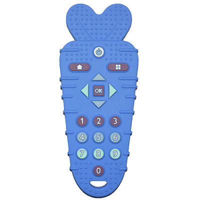 As crianças de controle remoto de Teether MHC do bebê do silicone dos padrões de LFGB brincam