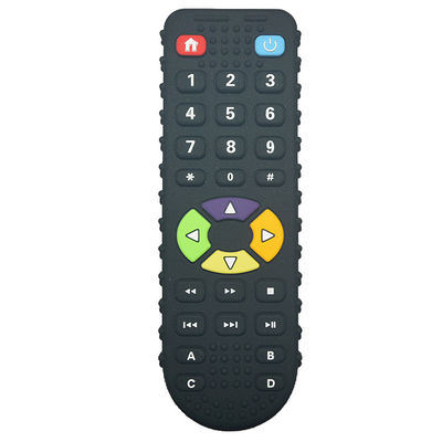 Controlador remoto Shape Silicone Teether Toy For Toddler MHC Gamepad novo da tevê