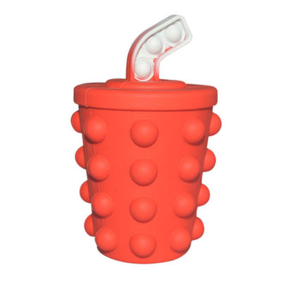As bolas moles do esforço da bolha do impulso remexem-se brinquedos, brinquedo da inquietação da bola do aperto do silicone