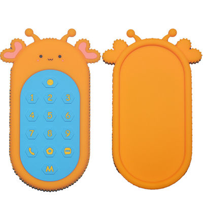 Do brinquedo remoto de Teether do silicone do bebê de Teether do silicone de MHC projeto de controle remoto da tevê