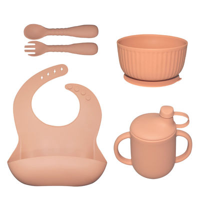 Produtos de silicone para bebés sem BPA Sucção antiderrapante Copo de sucção Placas para crianças que estão a ser desmamadas