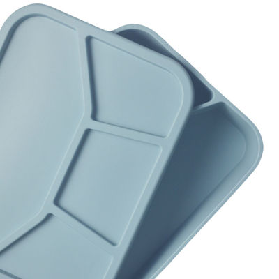 Crianças não tóxico silicone bebé alimentação conjunto BPA livre silicone Bento caixa