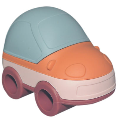 MHC Montessori Educacional Bebê Táxi Blocos de empilhamento de silicone Brinquedos de empilhamento de silicone