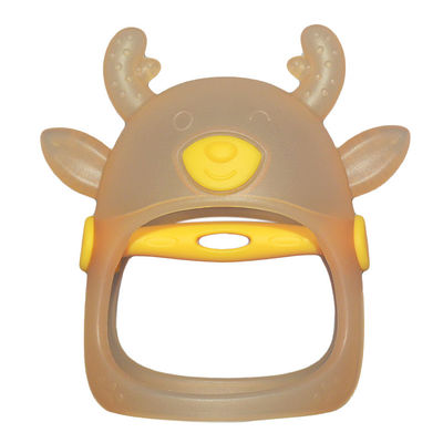 Tipo de vasilha de silicone Dentador de bebê não tóxico Superfície lisa