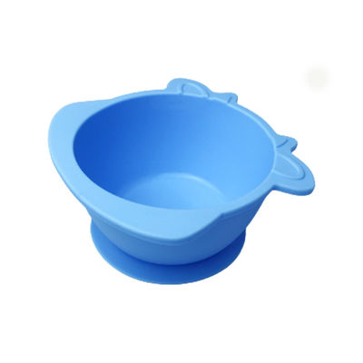 Taça de alimentação de bebê personalizável Alimento para crianças e crianças de silicone Base de Super Sucção melhorada