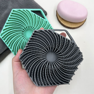MHC Silicone Body Scrubber Exfoliating Body Scrubber para pele sensível Eco Friendly Shower Scrubber para escova de corpo