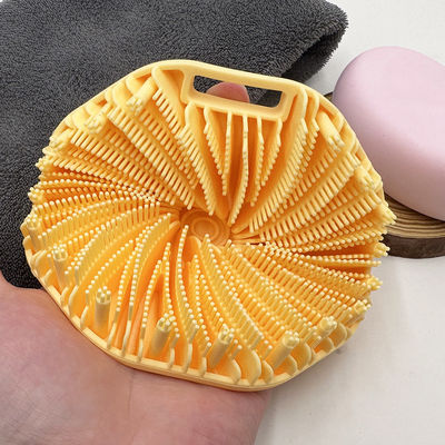 MHC Soft Square Silicone Body Scrubber Exfoliator para Mulheres e Homens