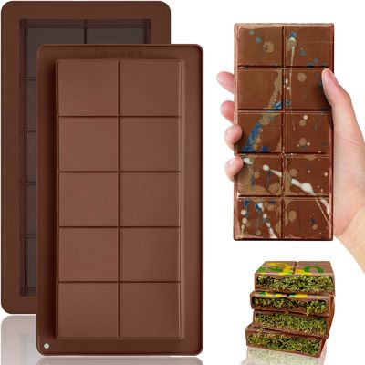 MHC Dubai Moulds de silicone Moulds de chocolate de plástico acrílico