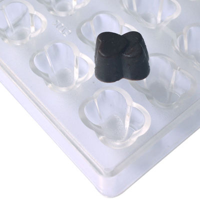 Molde de chocolate de silicone sustentável para resistência ao calor e fácil limpeza