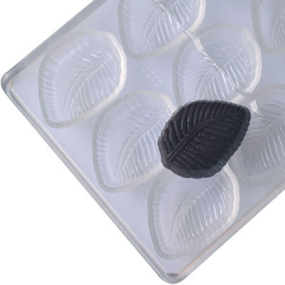 Molde de chocolate de silicone único e sustentável para decorações personalizadas de bolos