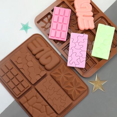 MHC Dubai Chocolate Mold Deep Kit Grandes moldes de bolo de panificação Pistache 3d Custom Silicone Dubai Chocolate Mold