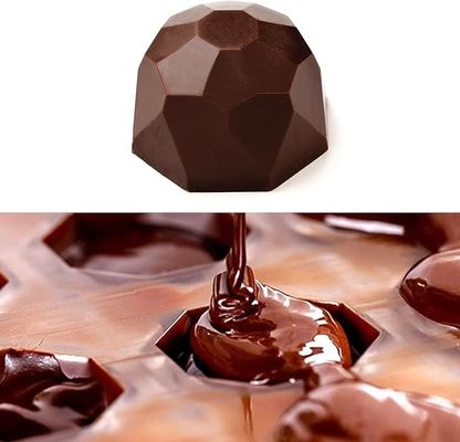 MHC Hard Plastic Small Chocolate Pastry Mold Bpa Free Food Grade Silicone
