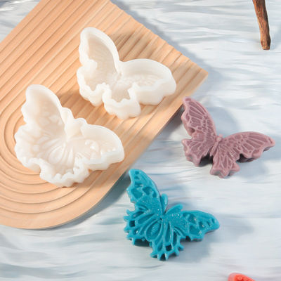 MHC Molde de borboleta animal para velas Molde de silicone para velas 3D